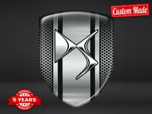 Citroen Pegatinas Silicona Auto Resistentes Limitadas Alta Calidad